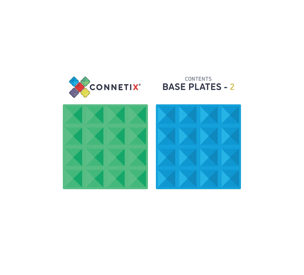 Connetix Base Plate 2pc Pack - The Toy Station