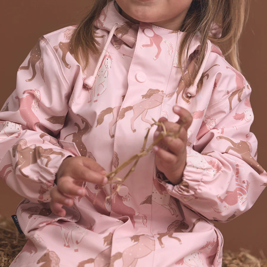 Explorer Jacket - Blush Ponies