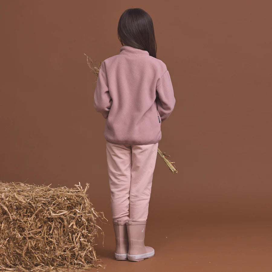 Lightweight Fleece - Pink Rose