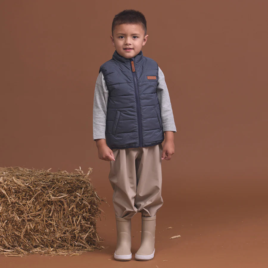 Reversible Yeti Vest - Harvest Colourblock