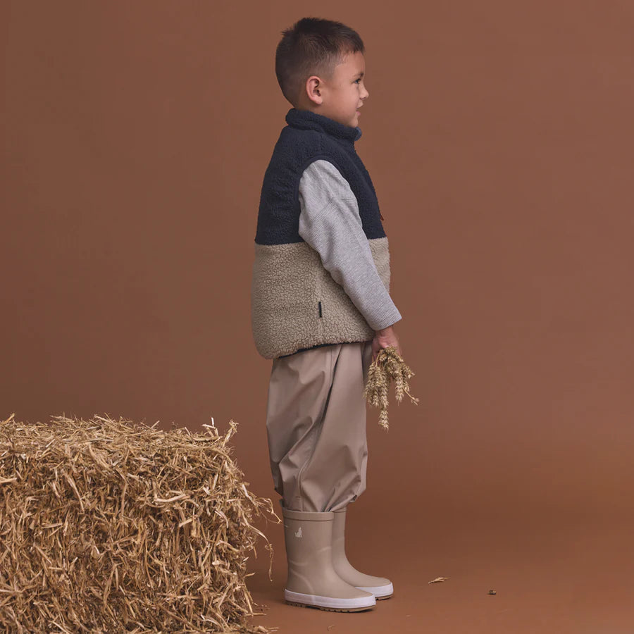 Reversible Yeti Vest - Harvest Colourblock