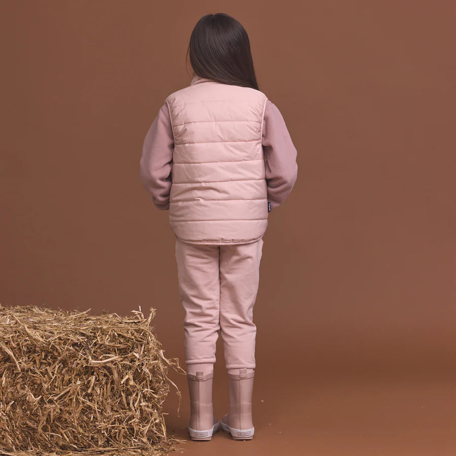 Reversible Yeti Vest - Ash Colourblock