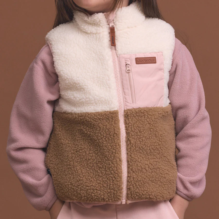 Reversible Yeti Vest - Ash Colourblock