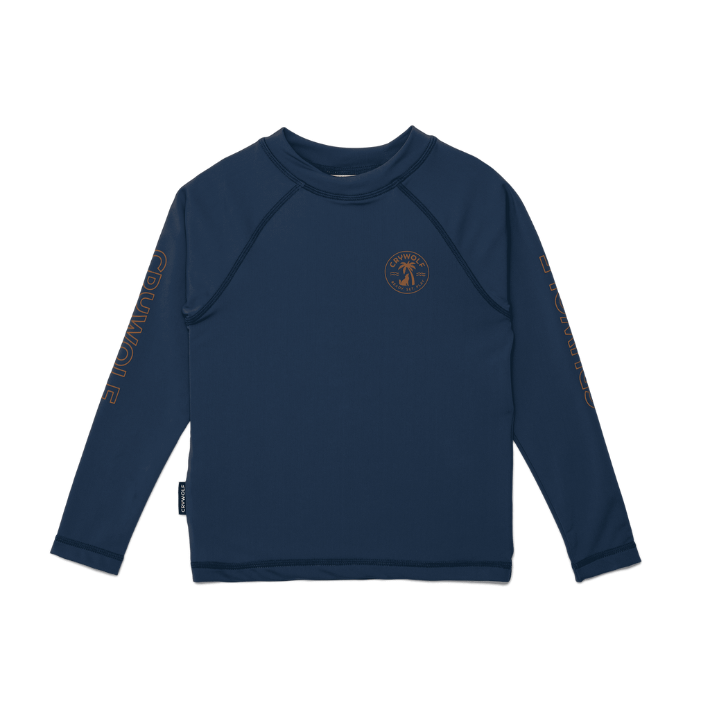 Long Sleeve Rash Vest Navy - The Toy Station