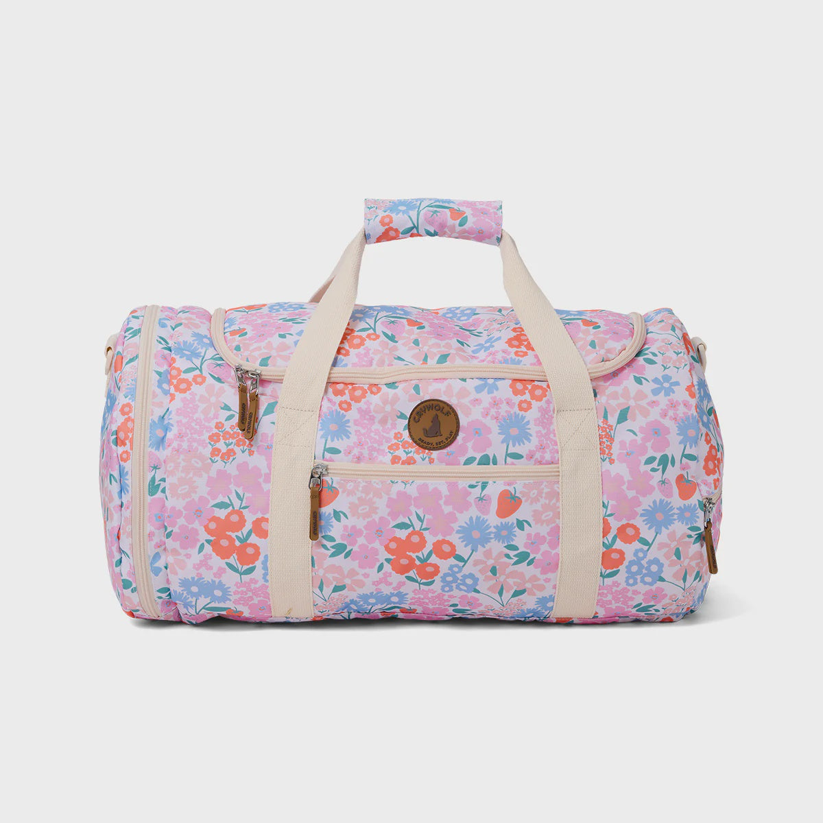 Packable Duffle Bag Berry Garden