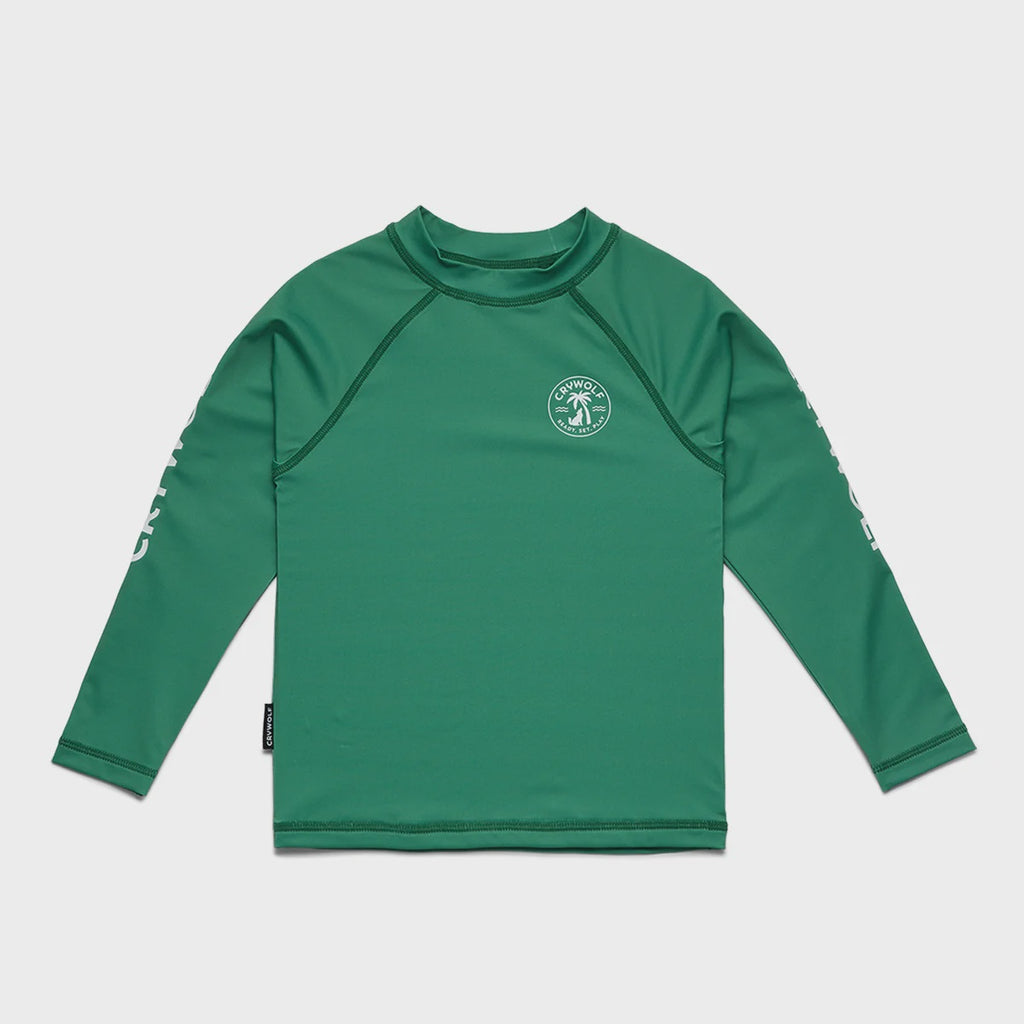 LONG SLEEVE RASH VEST Sea Green