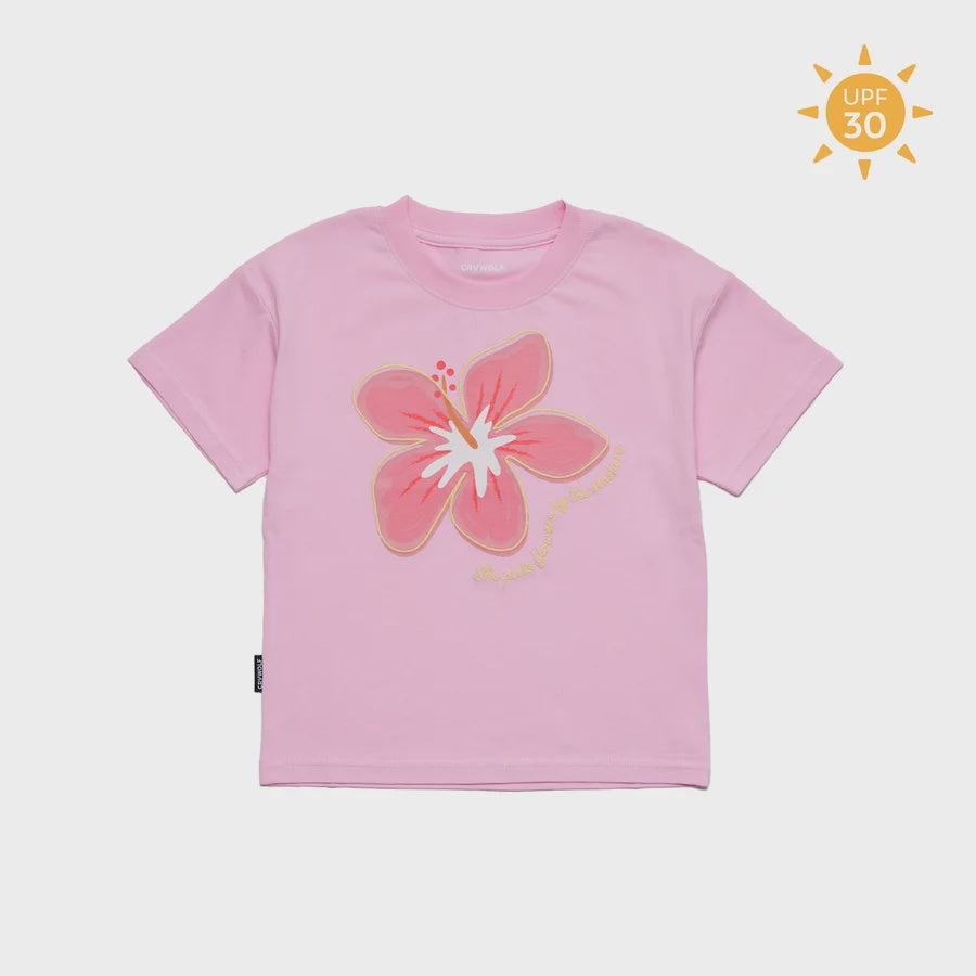 SUN SMART T-SHIRT Hibiscus Daze