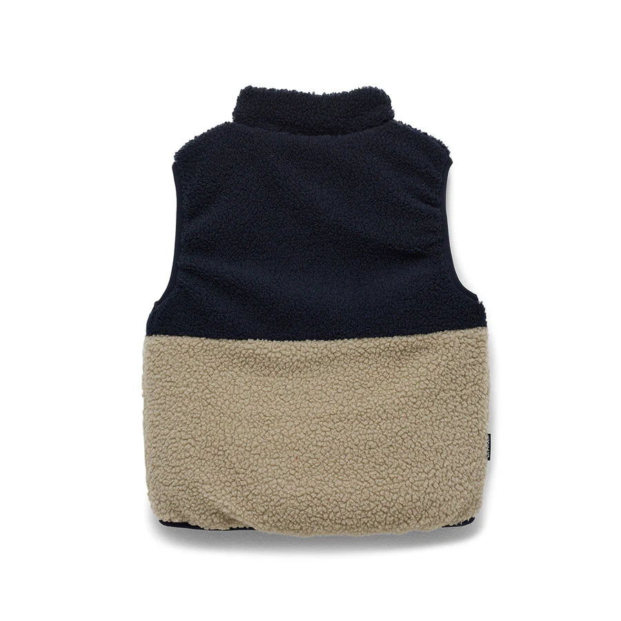 Reversible Yeti Vest - Harvest Colourblock