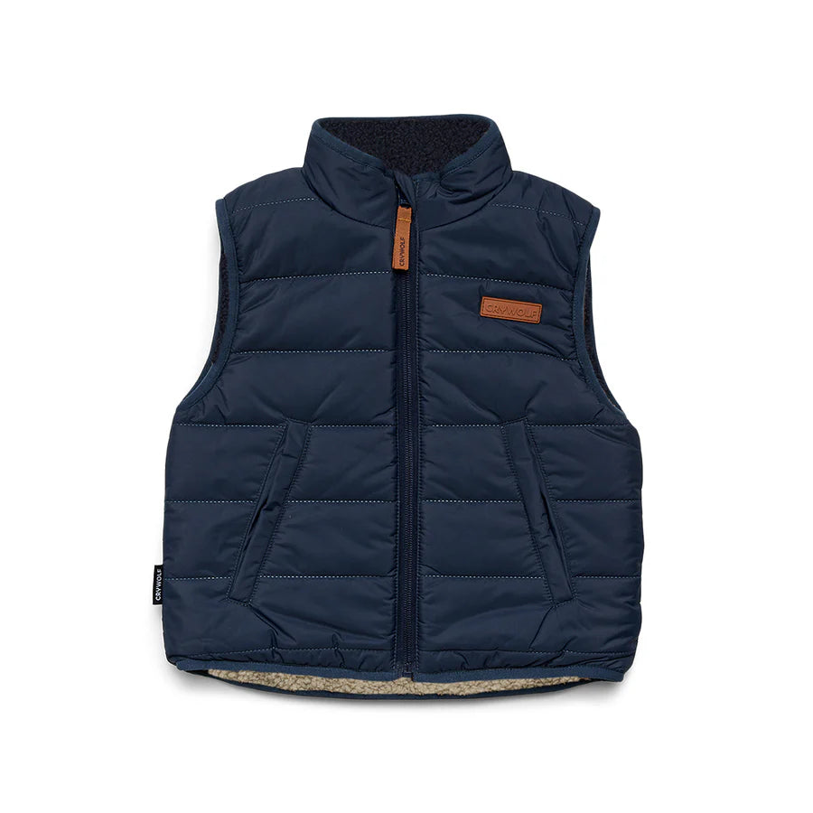 Reversible Yeti Vest - Harvest Colourblock