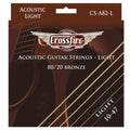 Crossfire Premium Acoustic Guitar Strings-Light 80/20 (10-47) - The Toy Station