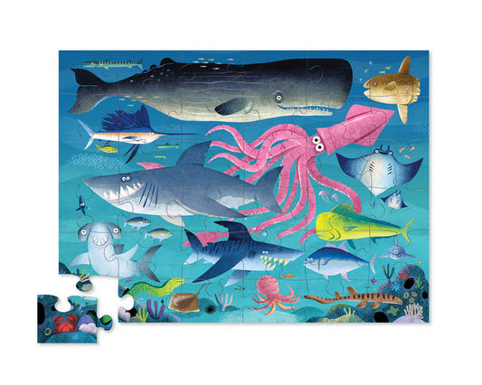 Classic Floor Puzzle 36 pc Shark Reef - The Toy Station