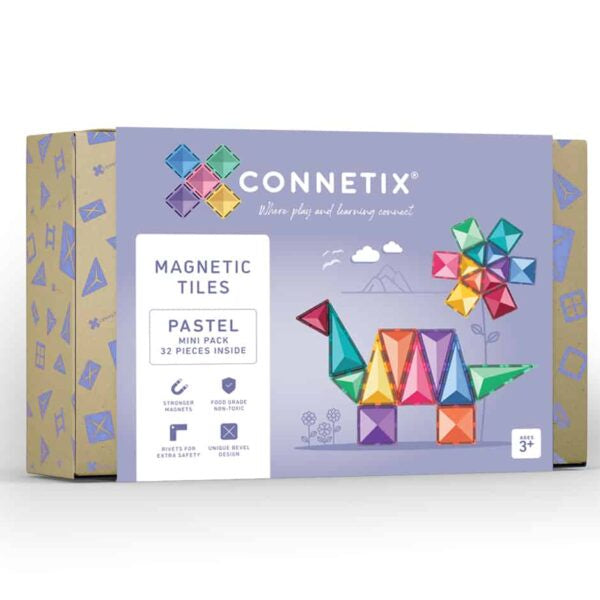 Connetix Pastel Mini Pack 32 pc - The Toy Station