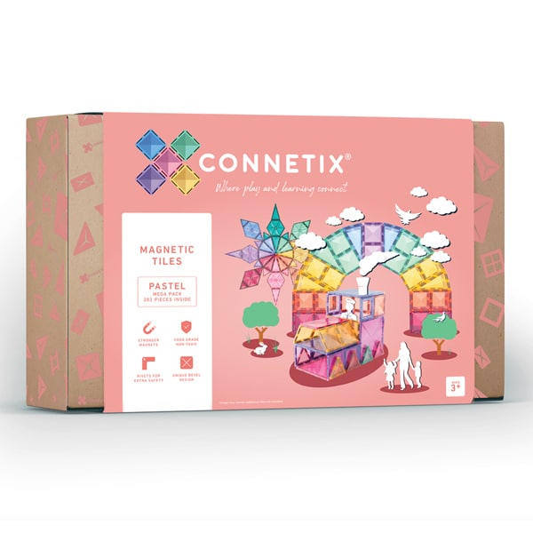 Connetix Pastel Mega Pack 202pc - The Toy Station