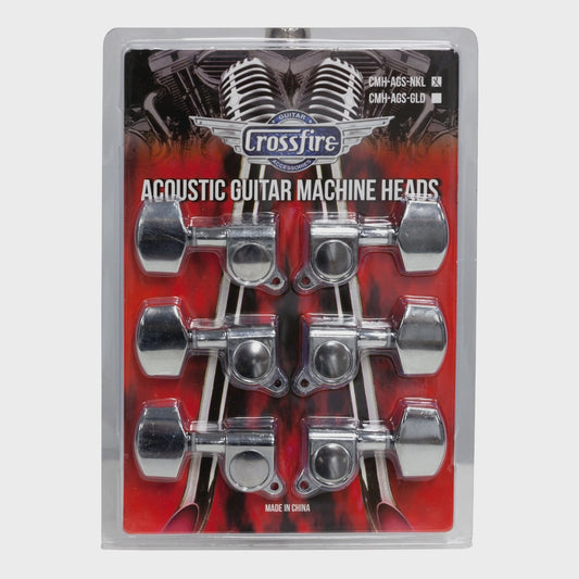 Acoustic Guitar Machine Heads - Nickle