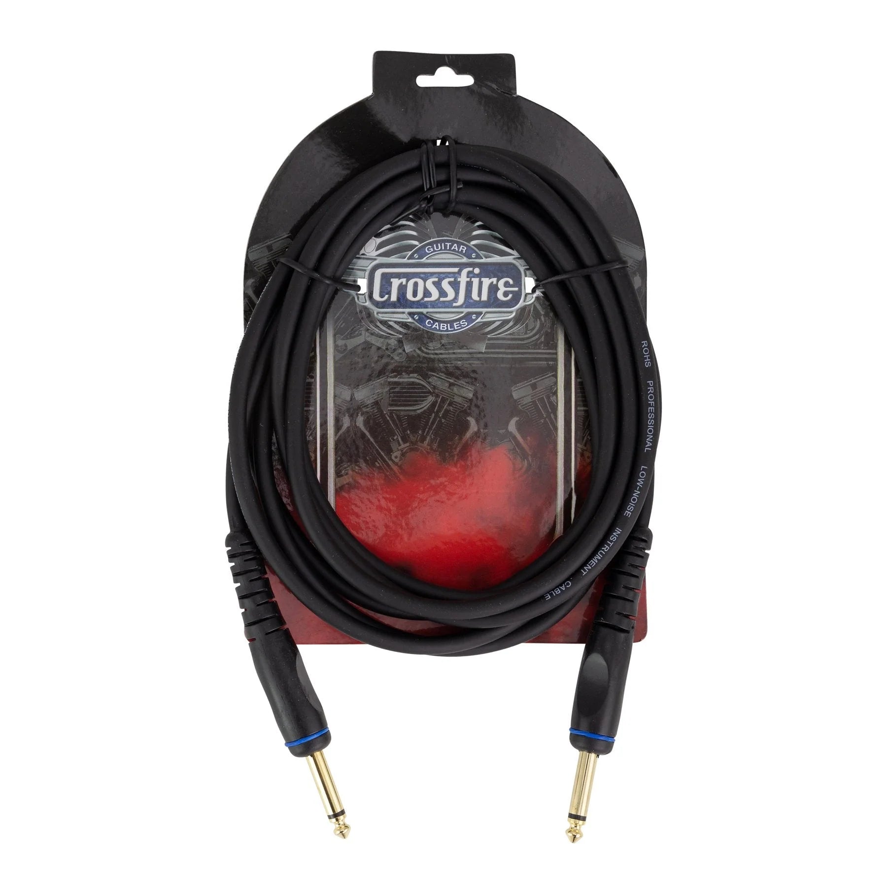 Crossfire 10ft Low Noise Instrument Cable - The Toy Station