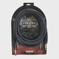 Crossfire 20' / 6 Metre Instrument Cable with Straight Moulded Jacks