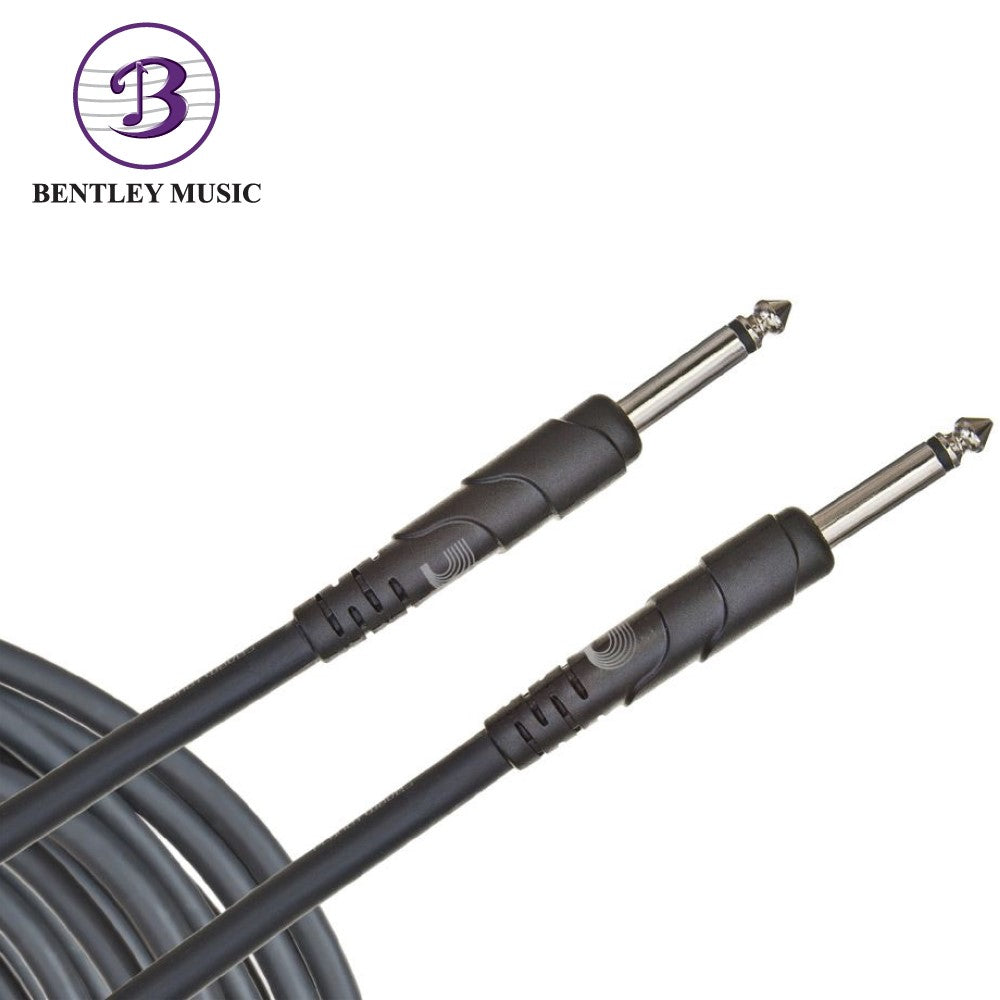 D’Addario PW-CGT-15 Classic Series Instrument Cable, Straight to Straight, 15 ft. - The Toy Station