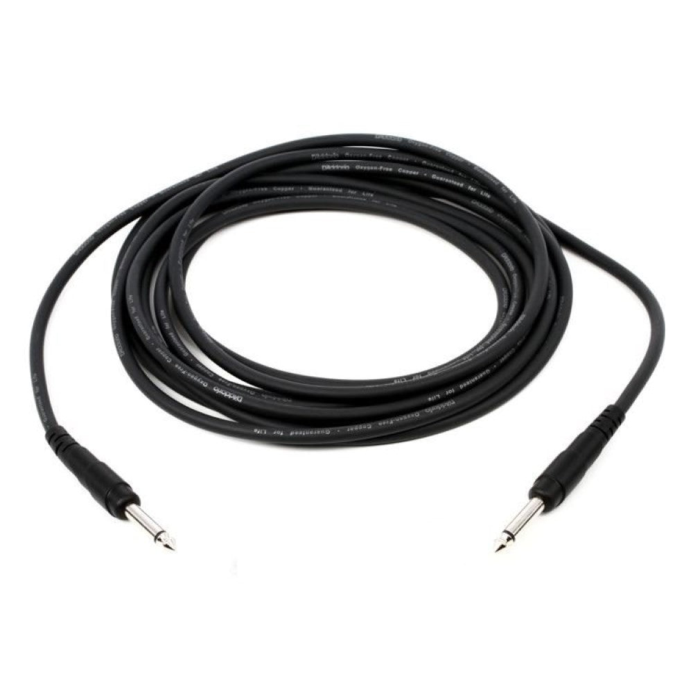 D’Addario PW-CGT-15 Classic Series Instrument Cable, Straight to Straight, 15 ft. - The Toy Station