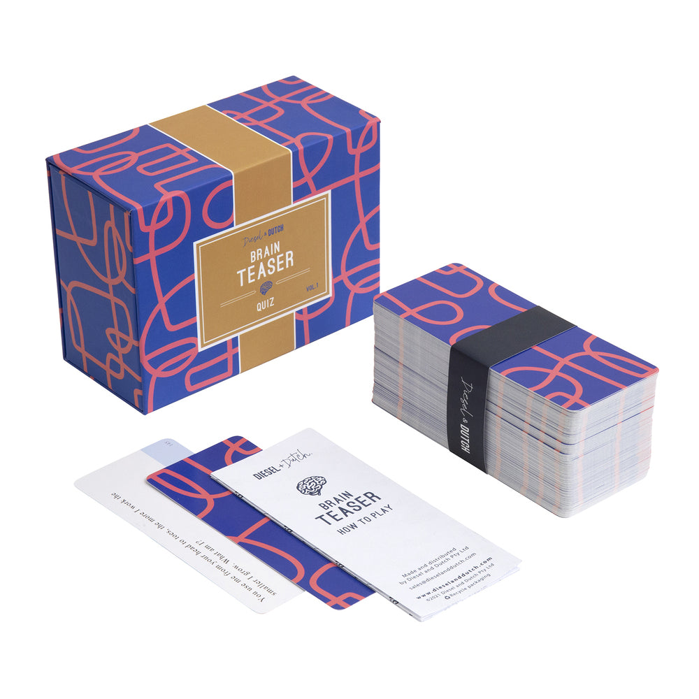 Diesel & Dutch Quiz Trivia Box - The Toy Station