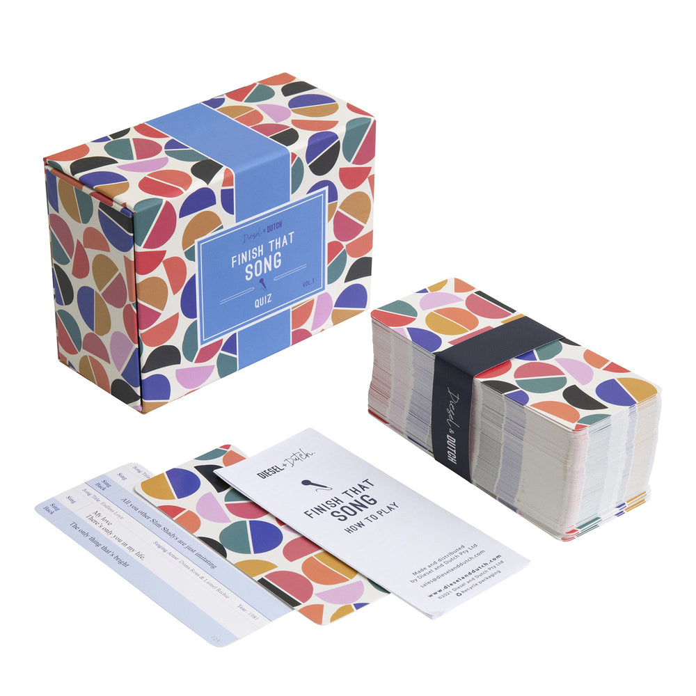 Diesel & Dutch Quiz Trivia Box - The Toy Station