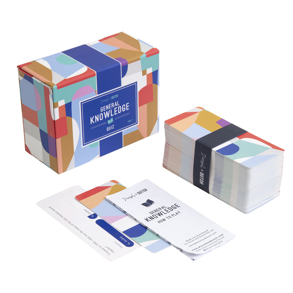 Diesel & Dutch Quiz Trivia Box - The Toy Station