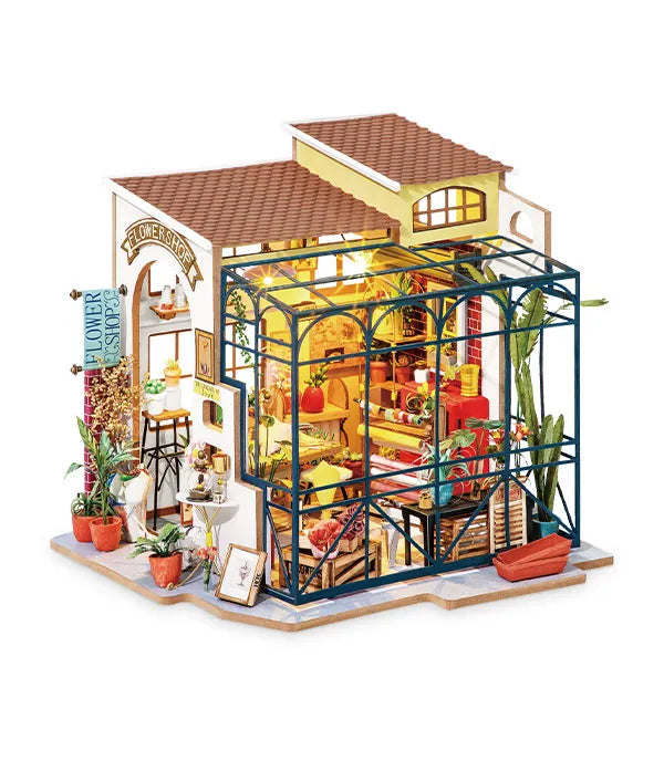 DIY Mini House Emily's Flower Shop - The Toy Station