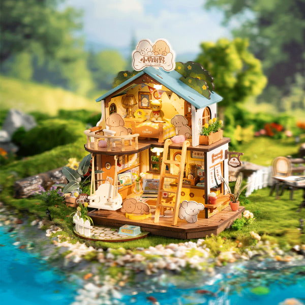 DIY Mini House - Puppy's Cozy Villa - The Toy Station