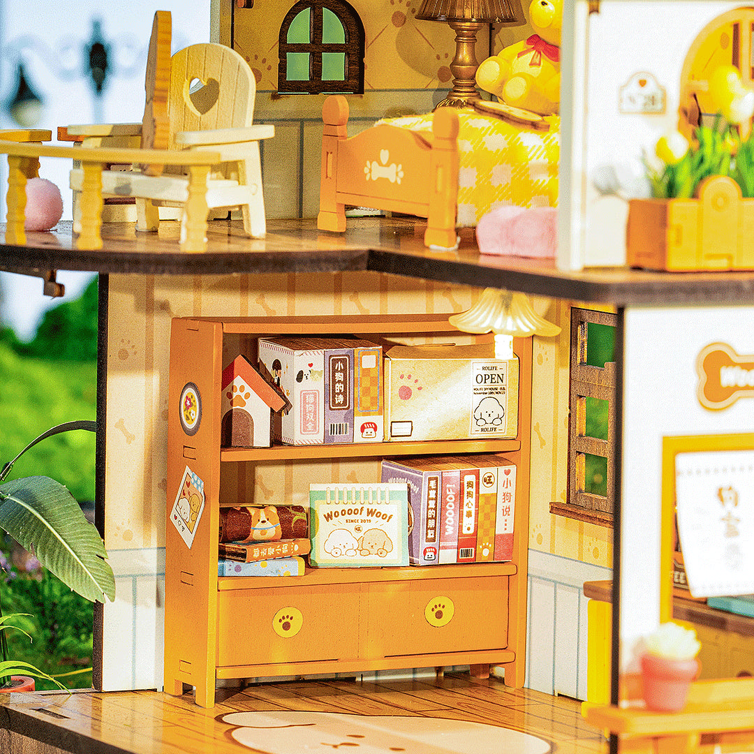 DIY Mini House - Puppy's Cozy Villa - The Toy Station