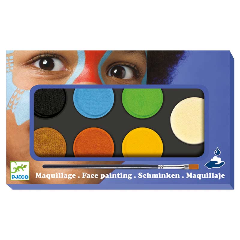 Djeco Face Paining Palette 6 Colours - The Toy Station