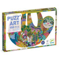 Djeco - Sloth Shaped 500pc Puzzle