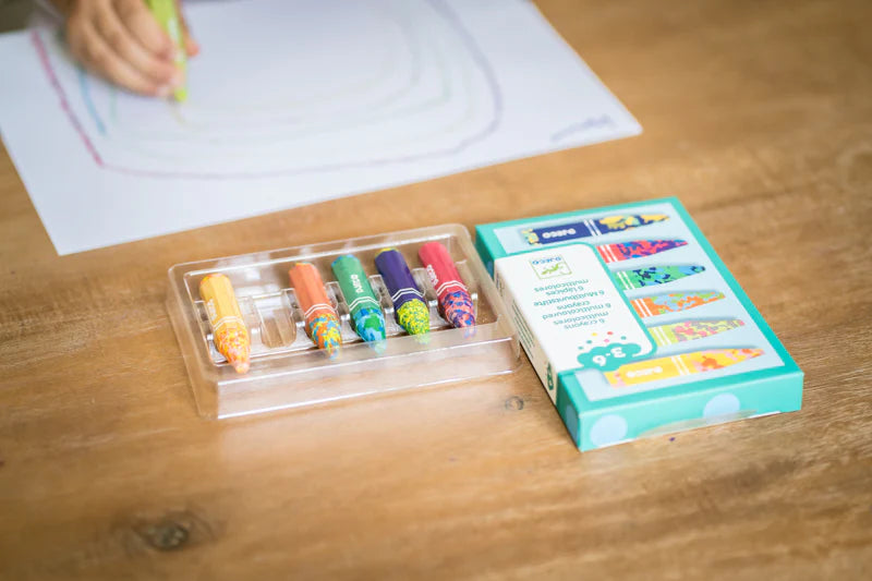 Multicolour Crayons 6 Pack