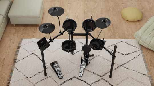 NU-X DM110 Portable 8-Piece Electronic Drum Kit with Mesh Heads