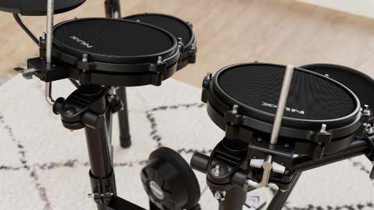 NU-X DM110 Portable 8-Piece Electronic Drum Kit with Mesh Heads