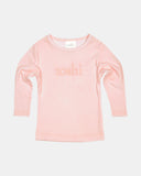 Dreamtime Organic Tee L/S Logo Feather