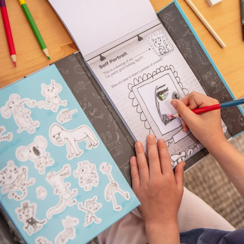 Tiger Tribe Drawing Inspiration-Guides Sketchbook - The Toy Station