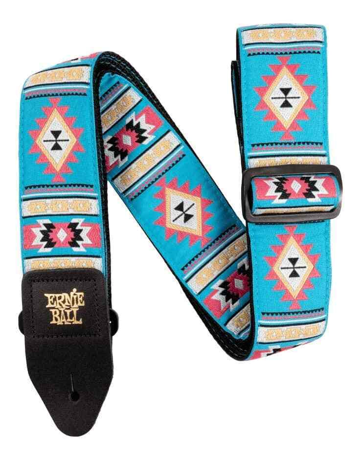 Ernie Ball 5326 Jacquard Guitar Strap - Sedona Blue