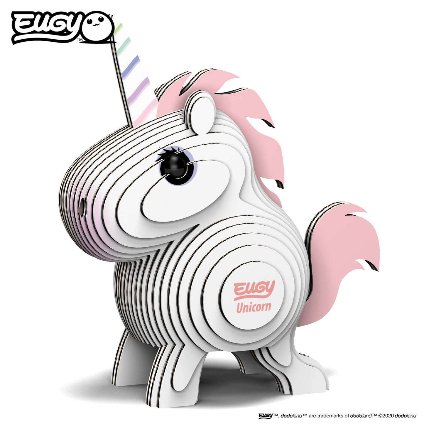 Eugy 3D Cardboard Model Kit