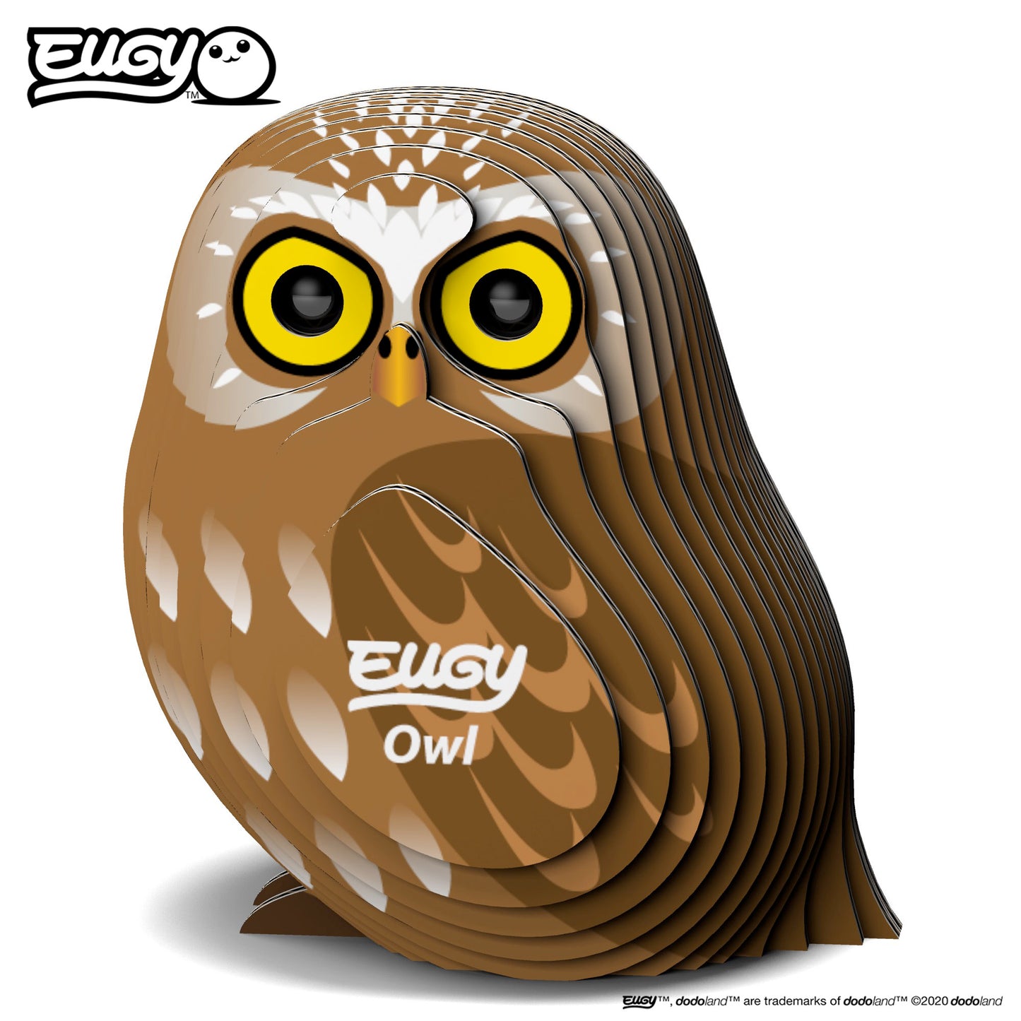 Eugy 3D Cardboard Model Kit