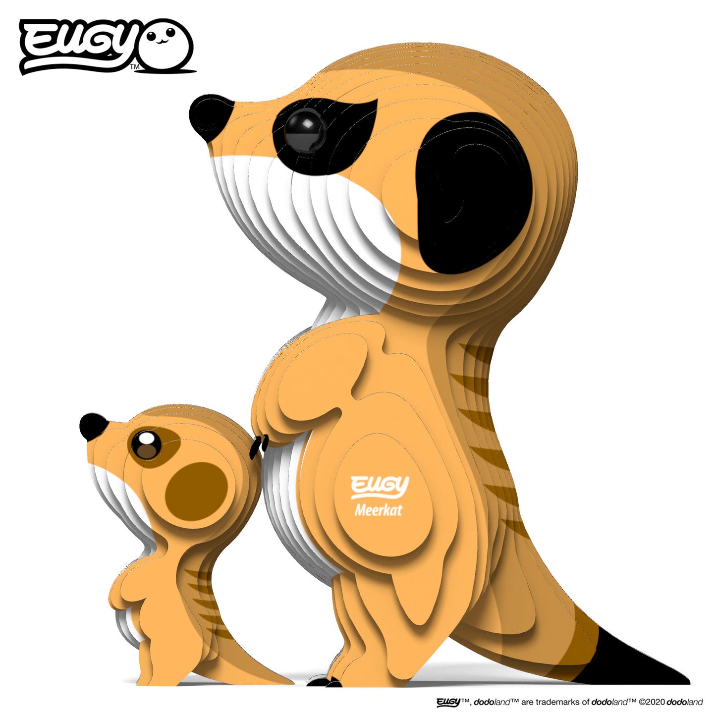 Eugy 3D Cardboard Model Kit