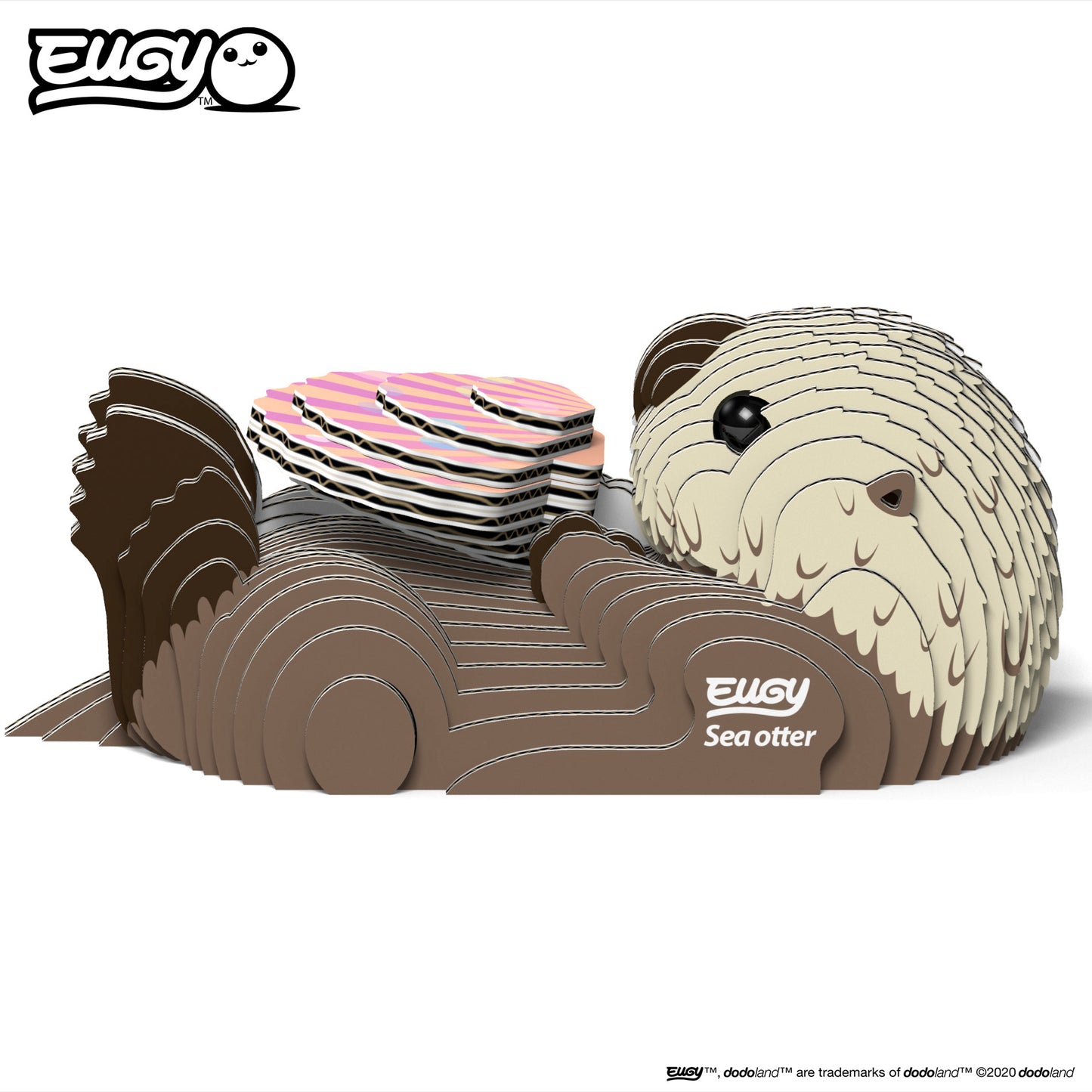 Eugy 3D Cardboard Model Kit