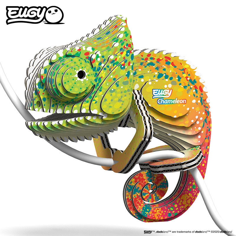 Eugy 3D Cardboard Model Kit