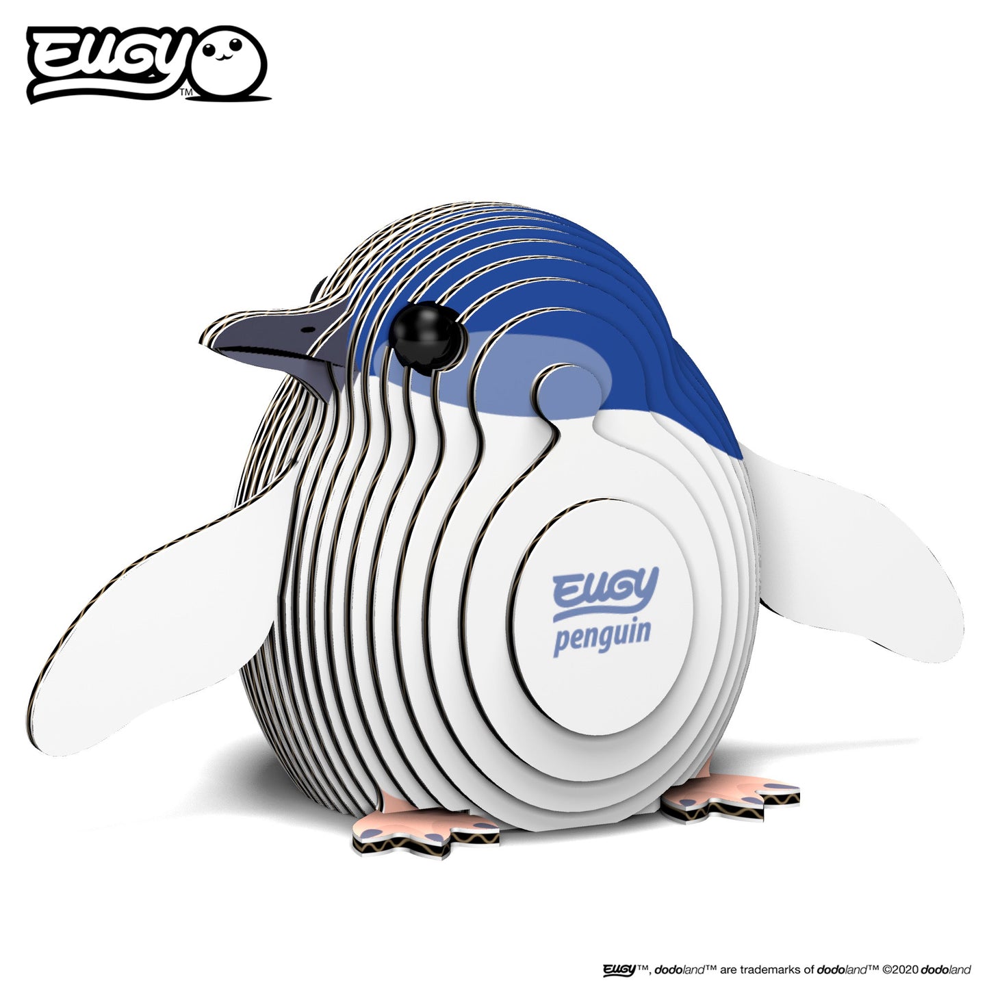 Eugy 3D Cardboard Model Kit