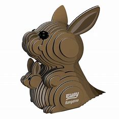 Eugy 3D Cardboard Model Kit