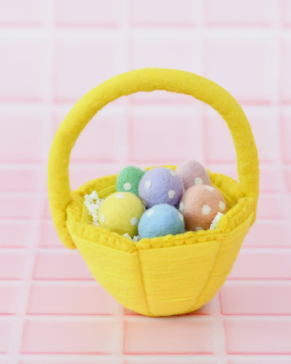 Petite Felt Easter Basket