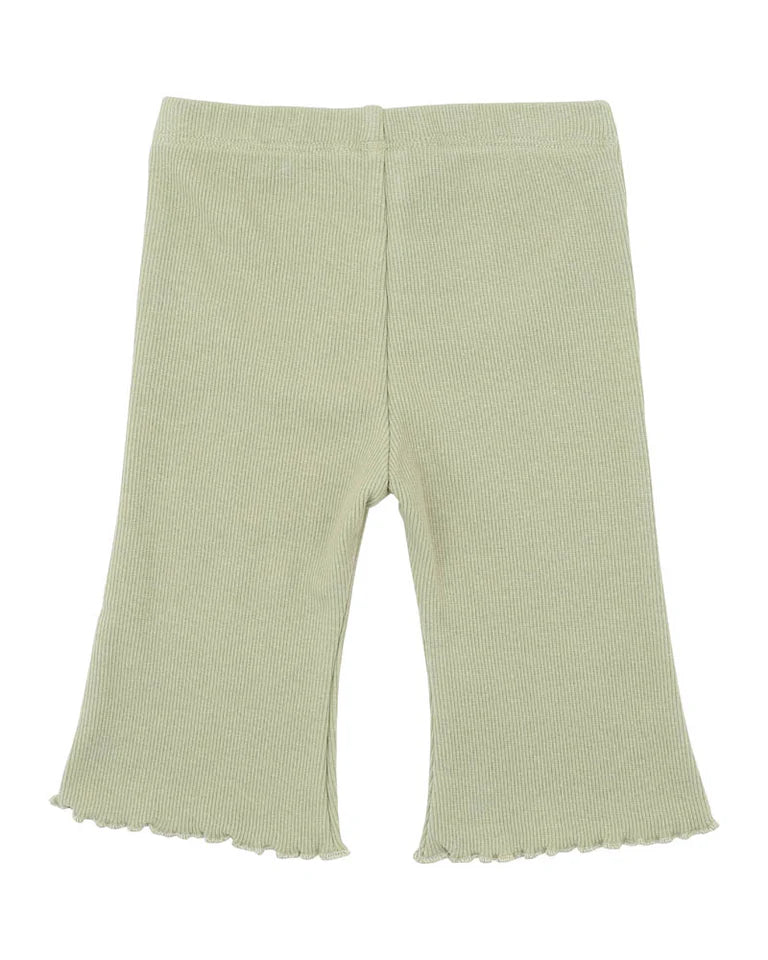 Fox & Finch ORCHARD BLOOM FLARED RIB LEGGINGS