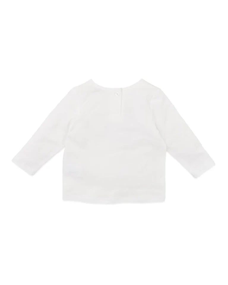 Fox & Finch ORCHARD BLOOM EMB. FRUIT LS TEE
