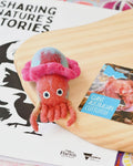 Felt Australian Toy - Giant Australian Cuttlefish - Parks Victoria Nature Mascots