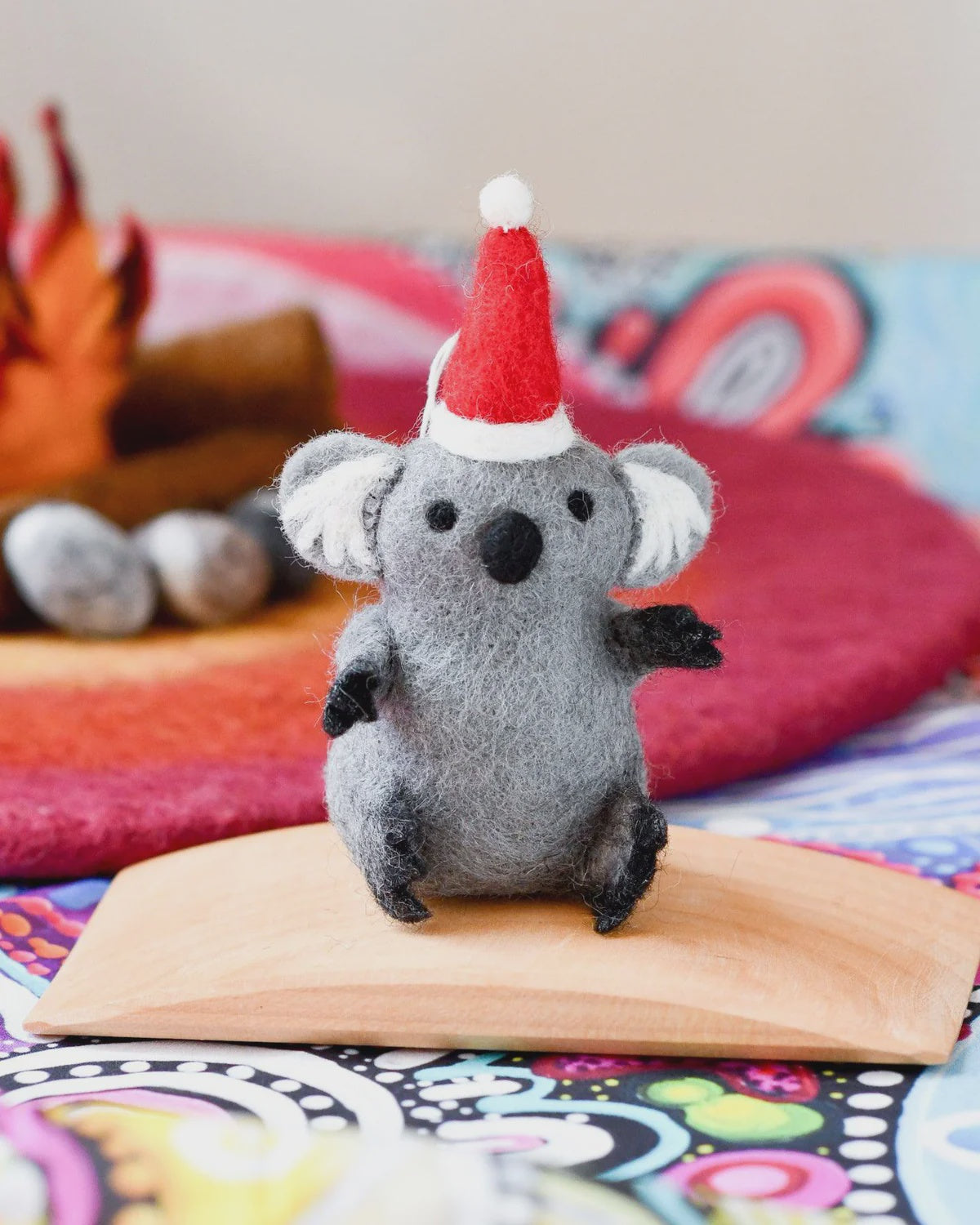 Felt Australian Koala Christmas Ornament