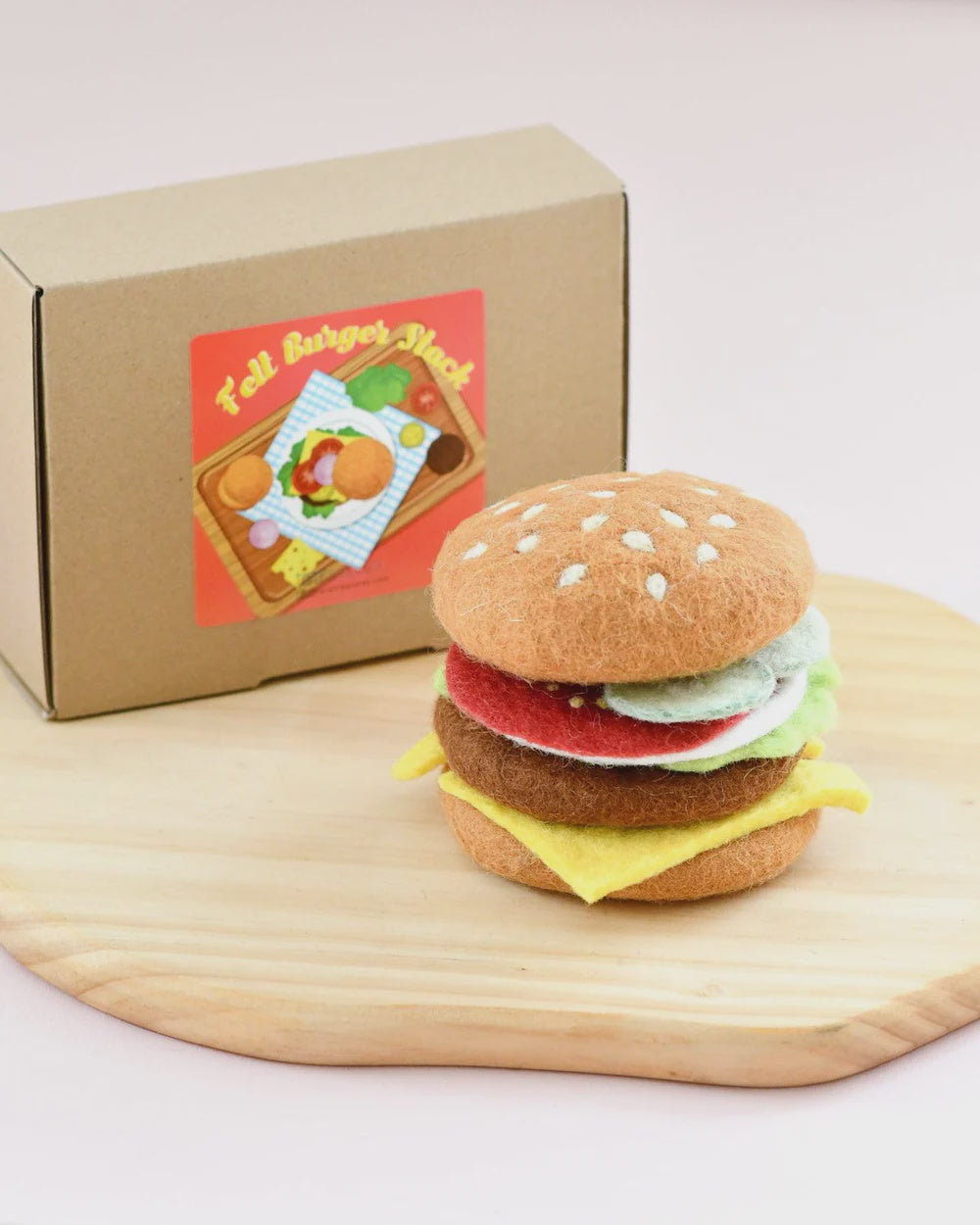 Felt Burger Stack – The Toy Station