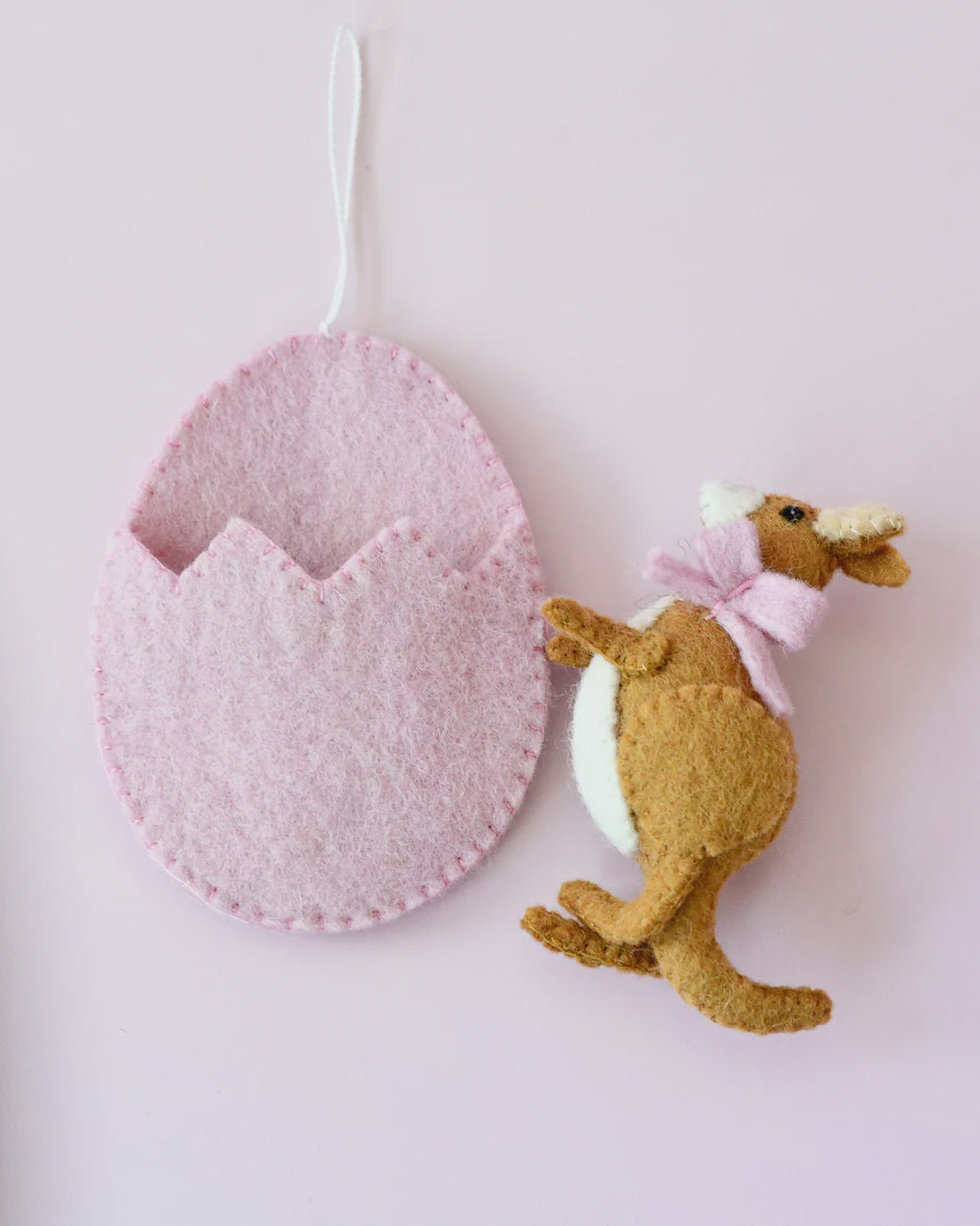 Easter Kangaroo Bush Baby in Egg Pouch